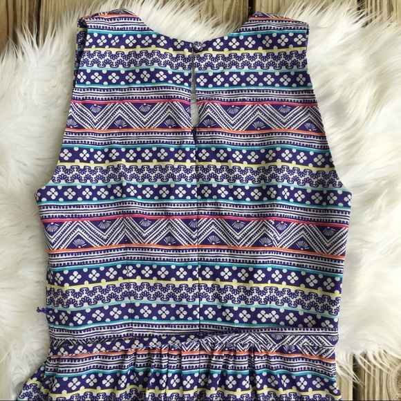 Vineyard Vines Blue and Pink Patterned Maxi Dress - Picture 9 of 11